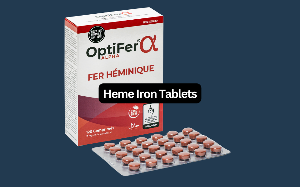 OptiFer Alpha Heme Iron Tablets